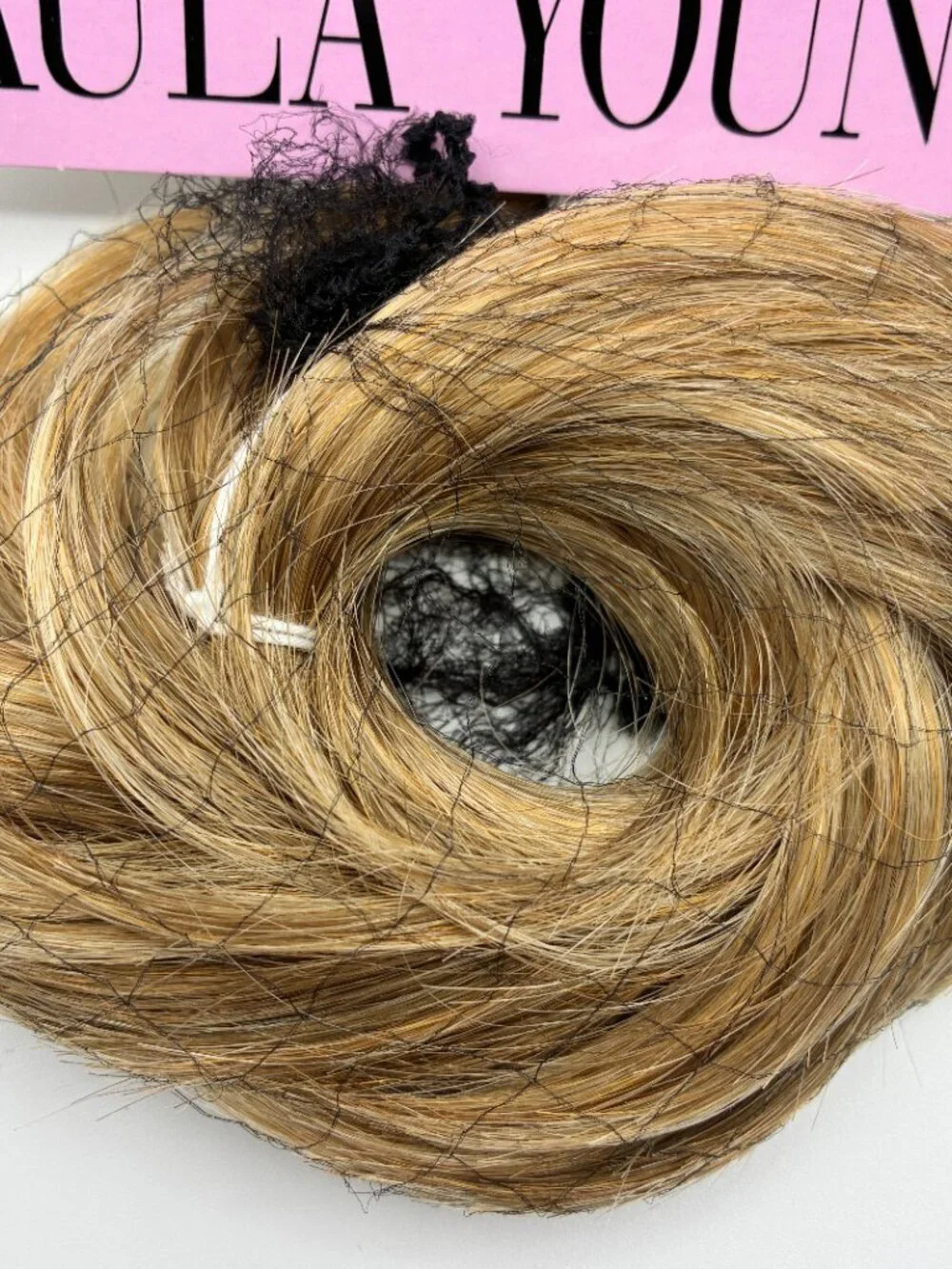 New Paula Young Lot of 2 Wigs Sunkissed Blonde 14/26A Wispy Wrap Curled Up Wrap